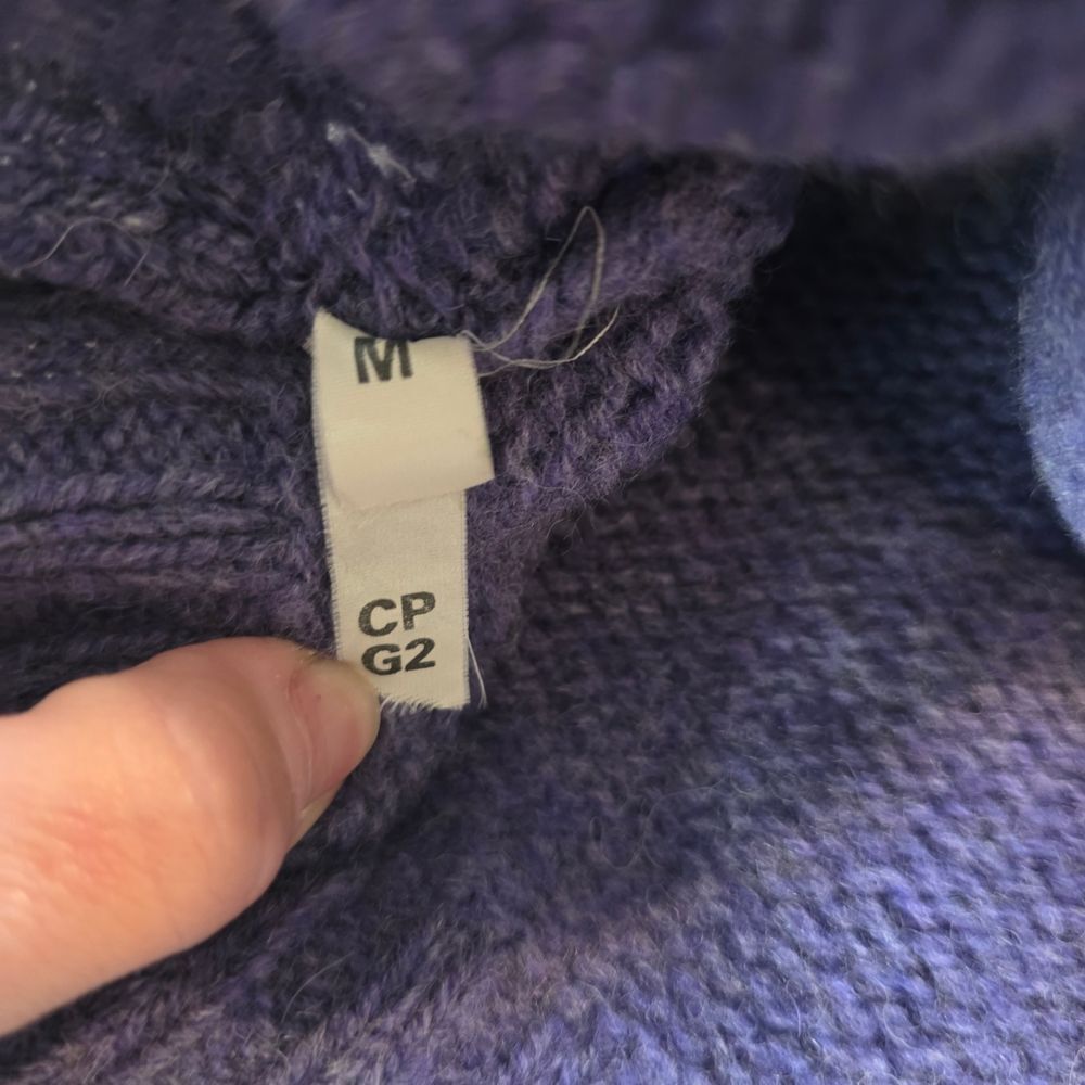 Vintage Women's Purple Sweater Medium - Picture 5 of 5